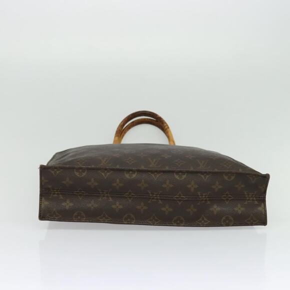 LOUIS VUITTON Monogram Sac Plat Hand Bag M51140 - Picture 9 of 12